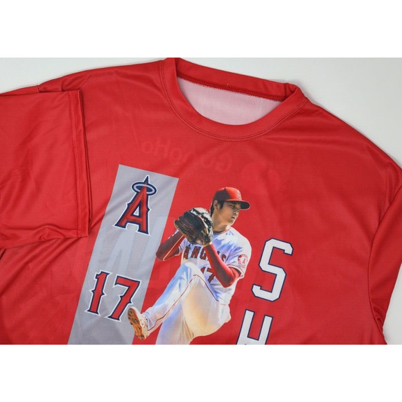 Los Angeles Angels Anaheim Shohei Ohtani MVP Tshirt XL Stadium Giveaway Japanese - Picture 1 of 8